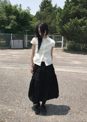 FRILL PUFF SKIRT